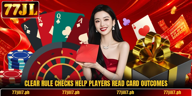 Clear rule checks help players read card outcomes