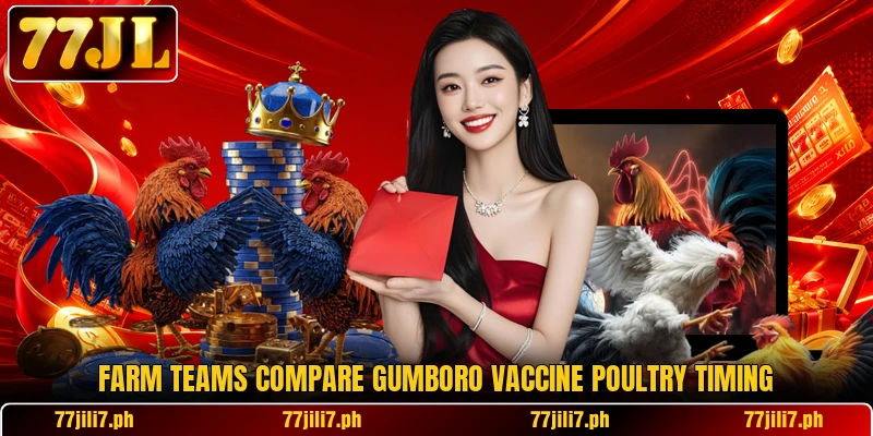 Farm teams compare gumboro vaccine poultry timing