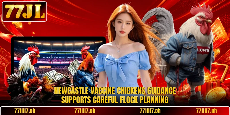 Newcastle vaccine chickens guidance supports careful flock planning