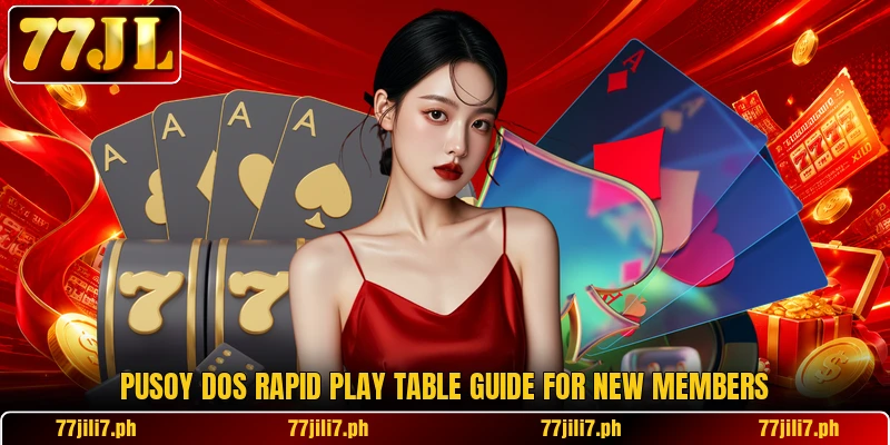 Pusoy Dos Rapid Play table guide for new members
