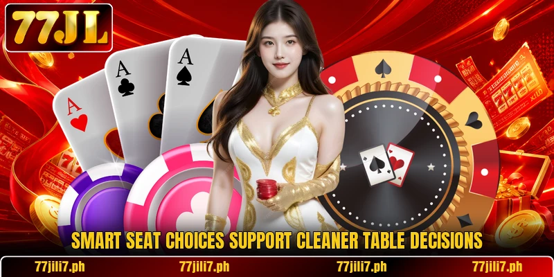 Smart seat choices support cleaner table decisions