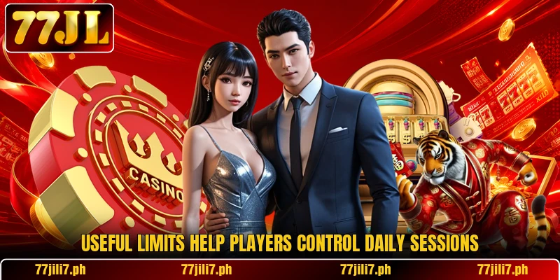 Useful limits help players control daily sessions